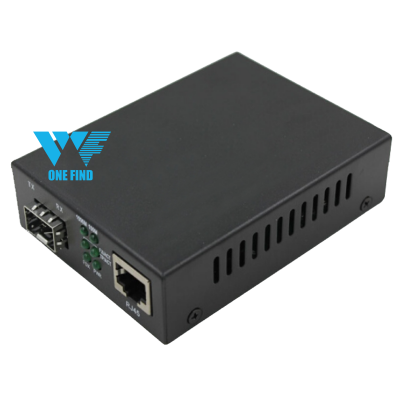 Optical fiber converter 10/100M SC FC to RJ45 Single fiber media converter