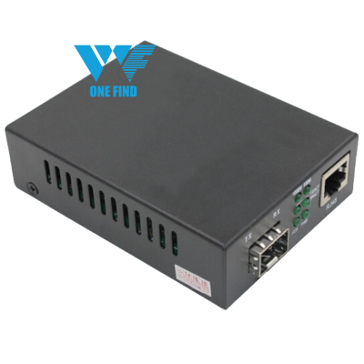 10/100/1000M auto-adaptation Ethernet fiber optic media converter