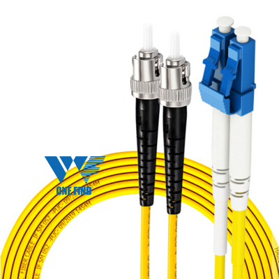 Chinese LC-ST SM Duplex Patch Cord fiber optic